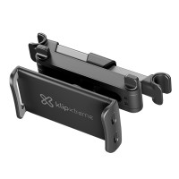 KlipXtreme Car Headrest Mount KMH-500 Tablet & Phone Holder with Extension Arm 14" 360° Rotation Black